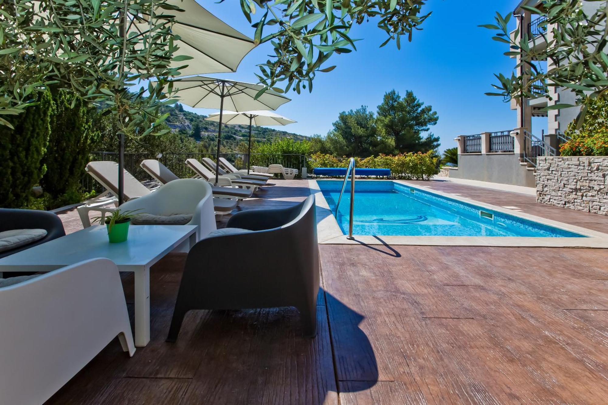 Luxurious Apartments Maslina With Beach ミルナ エクステリア 写真