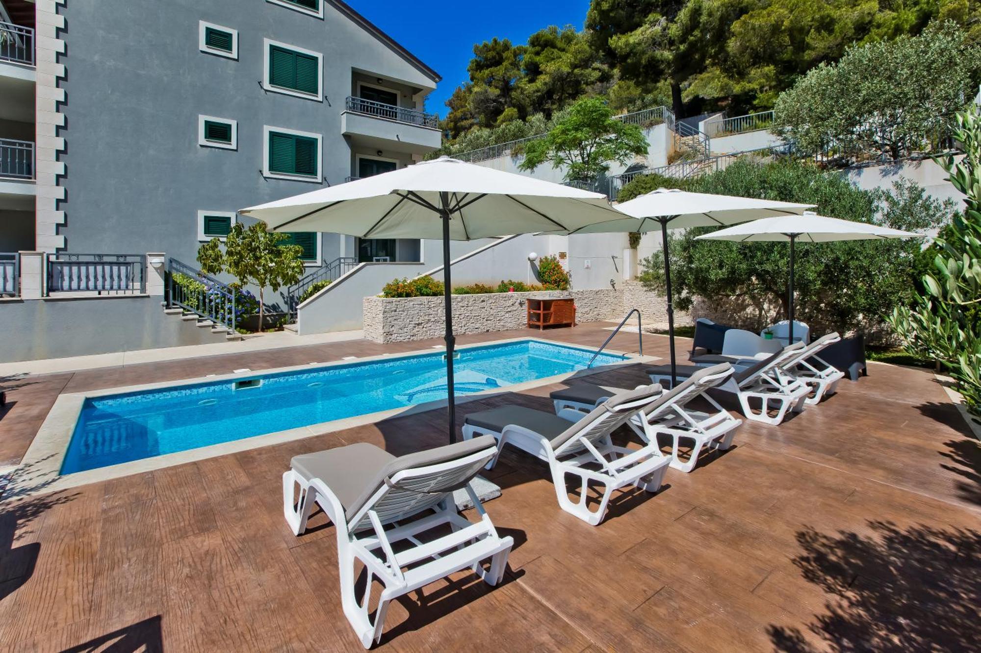Luxurious Apartments Maslina With Beach ミルナ エクステリア 写真